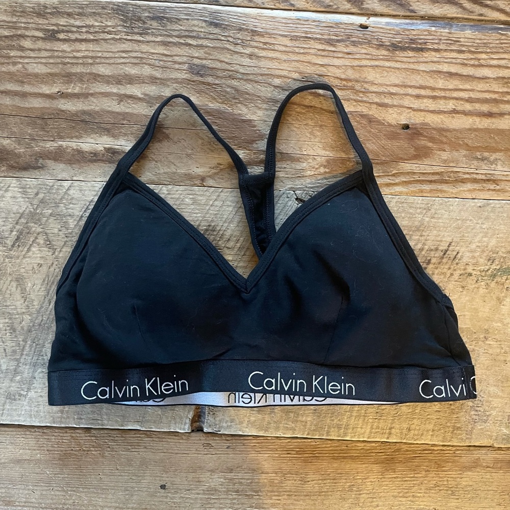 Calvin Klein racerback bra.  New without tags!